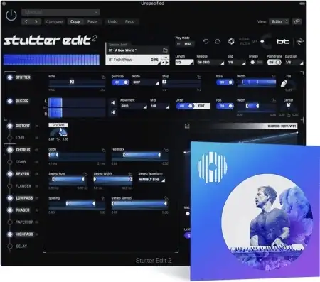 iZotope — Stutter Edit 2 2.0.0 VST, VST3, AAX (x64) RePack by R2R [En] скачать торрент
