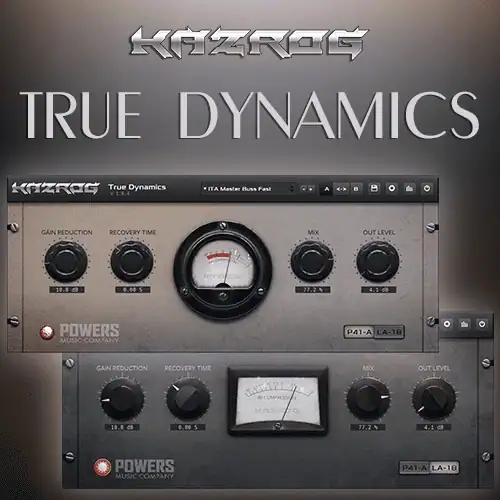 Kazrog — True Dynamics 1.1.1 VST, VST3, AAX (x64) Retail [En] скачать торрент