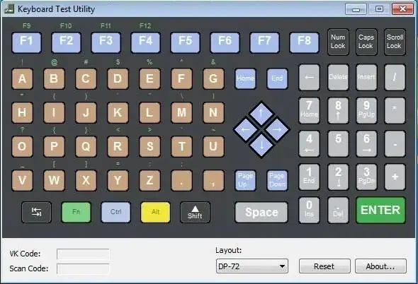 Keyboard Test Utility 1.4.0 Portable [En] скачать торрент