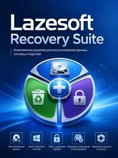 Lazesoft Recovery Suite Pro / Server / Tech / Unlimited 5.2.0.1 [Multi] скачать торрент