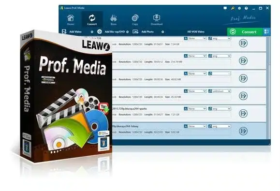 Leawo Prof. Media 7.6.0.0 [Multi/Ru] скачать торрент
