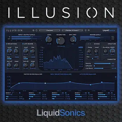 LiquidSonics — Illusion 1.1.7 VST, VST3, AAX (x64) RePack by R2R [En] скачать торрент
