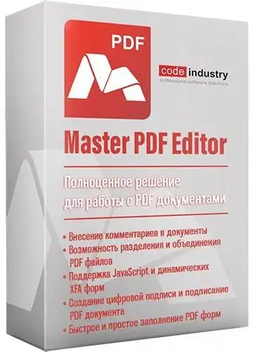 Master PDF Editor 5.9.82 Portable by 7997 [Multi/Ru] скачать торрент