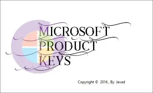 Microsoft Product Keys 2.5.0 [Multi/Ru] скачать торрент