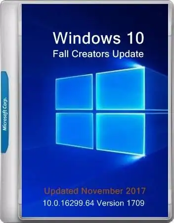 Microsoft Windows 10 10.0.16299.64 Version 1709 (Updated Nov. 2017) — Оригинальные образы от Microsoft [VLSC/MSDN] [Ru] скачать торрент