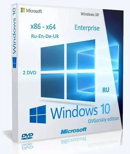 Microsoft® Windows® 10 Ent 1809 RS5 x86-x64 Ru-En-De-Uk by OVGorskiy® 12.2018 2DVD [Multi/Ru] скачать торрент