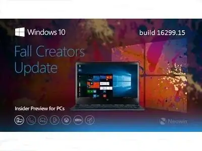 Microsoft Windows 10 Insider Preview Build 16299.15 (ESD) [Ru] скачать торрент