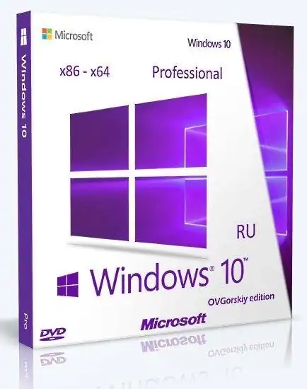 Microsoft Windows 10 Professional vl x86-x64 1607 RU by OVGorskiy 12.2016 2DVD [Ru] скачать торрент