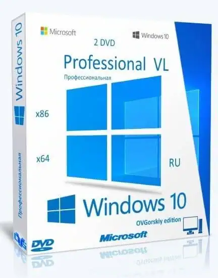 Microsoft® Windows® 10 Professional VL x86-x64 2004 20H1 RU by OVGorskiy® 07.2020 2DVD скачать торрент