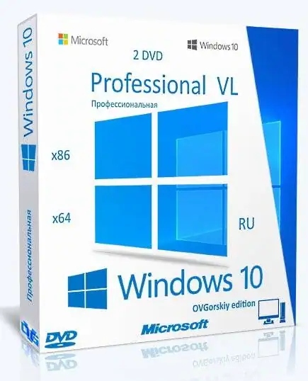 Microsoft® Windows® 10 Professional VL x86-x64 21H2 RU by OVGorskiy 08.2022 скачать торрент