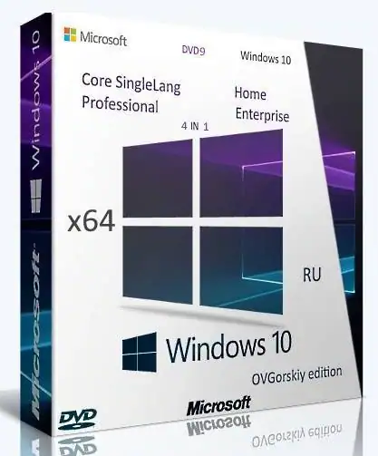 Microsoft® Windows® 10 x64 Ru 22H2 4in1 Upd 07.2026 by OVGorskiy скачать торрент