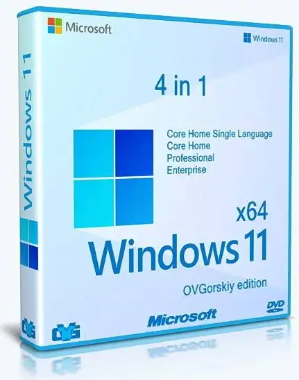 Microsoft® Windows® 11 x64 Ru 23H2 4in1 Upd 04.2024 by OVGorskiy скачать торрент