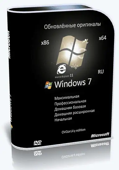 Microsoft Windows 7 SP1 Ru x86-x64 Original Update 07.2020 by OVGorskiy скачать торрент