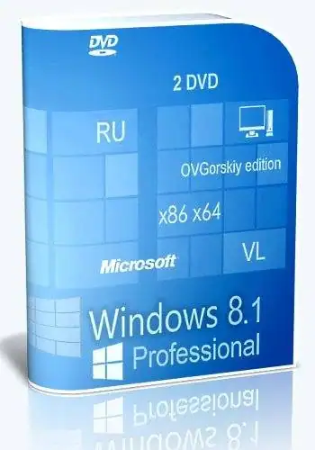Microsoft® Windows® 8.1 Professional VL with Update 3 x86-x64 Ru by OVGorskiy® 09.2016 2DVD скачать торрент