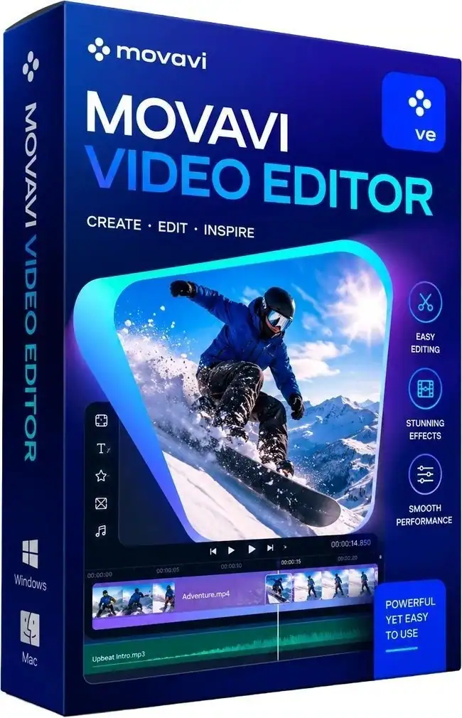 Movavi Video Editor 26.20.0 Portable by 7997 [Multi/Ru] скачать торрент