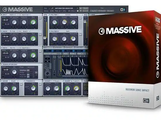 Native Instruments — Massive 1.5.5 STANDALONE, VSTi, AAX (x86/x64) RePack by VR [En] скачать торрент