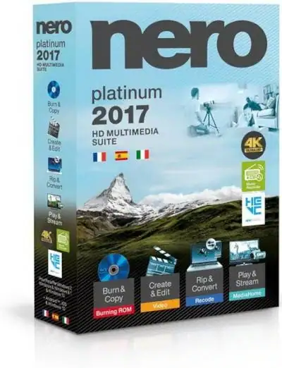 Nero 2017 Platinum 18.0.00300 RePack by KpoJIuK (Upd.) [Multi/Ru] скачать торрент