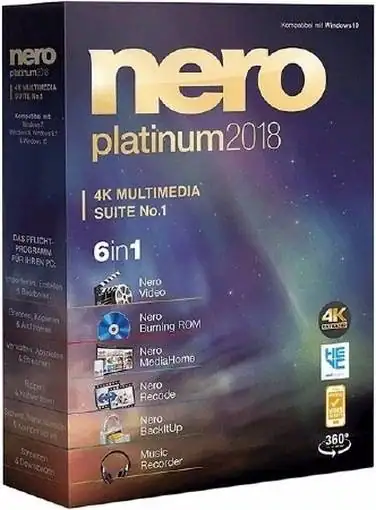 Nero 2018 Platinum 19.0.10200 Full RePack by Vahe-91 [Ru/En] скачать торрент