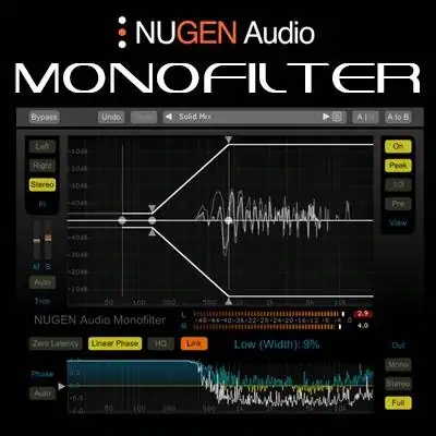 NUGEN Audio — Monofilter 4.1.15 VST, VST3, RTAS, AAX (x86/x64) [En] скачать торрент