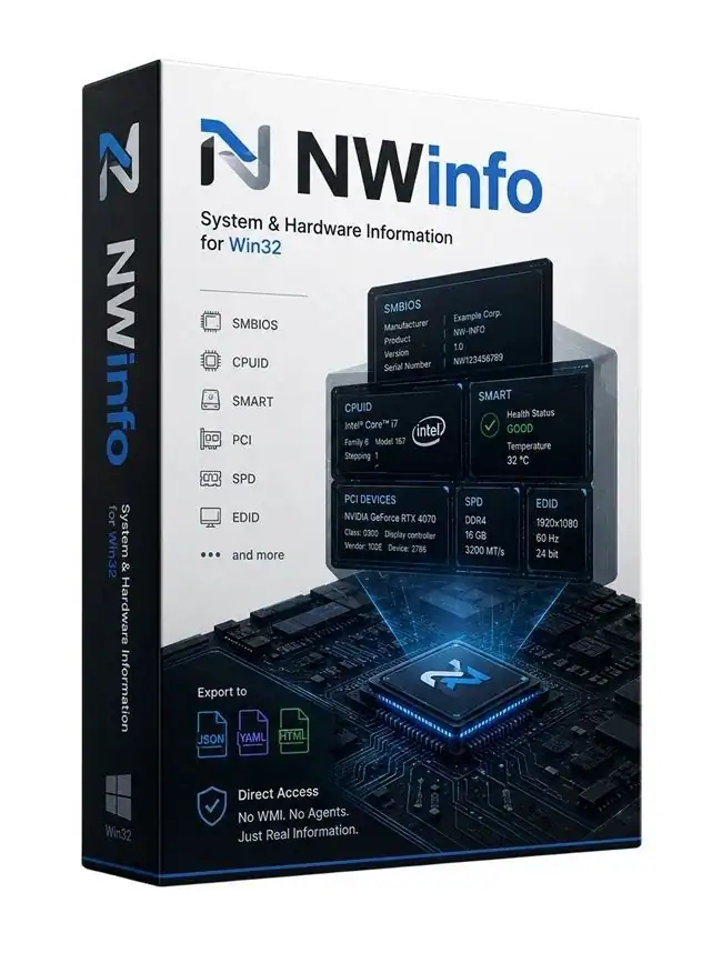 NWinfo Lite / Standart 1.6.4 Portable [Multi] скачать торрент