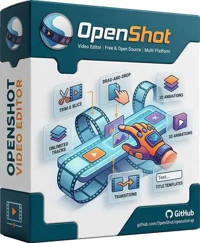 OpenShot Video Editor 3.5.0 [Multi/Ru] скачать торрент