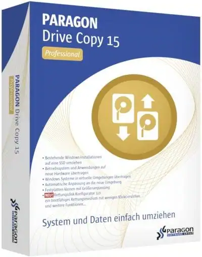Paragon Drive Copy 15 Professional 10.1.25.779 + Boot Medias [En] скачать торрент