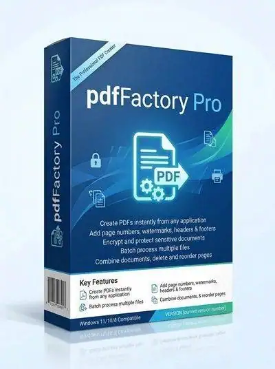 PdfFactory Pro 9.25 [Multi/Ru] скачать торрент