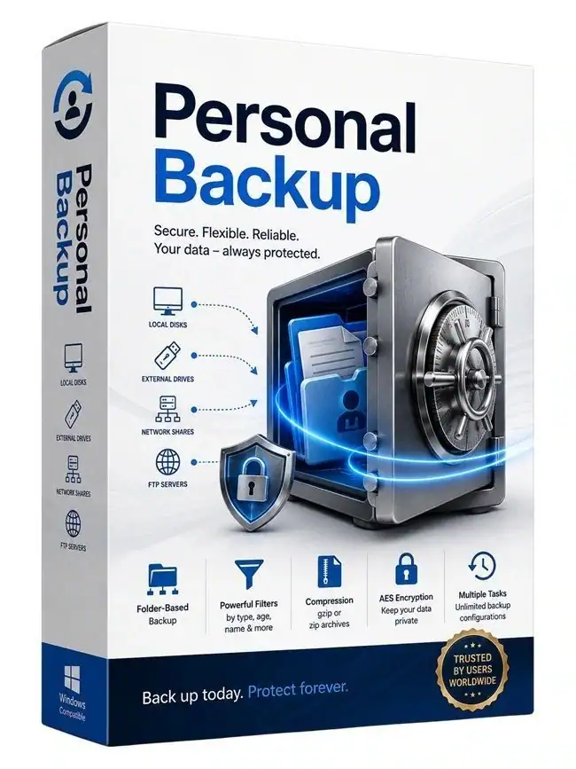 Personal Backup 6.4.10.1 + Portable [Multi/Ru] скачать торрент