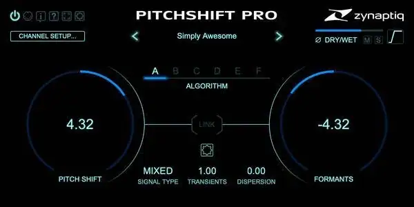 PITCHSHIFT PRO 1.0.2 [En] скачать торрент