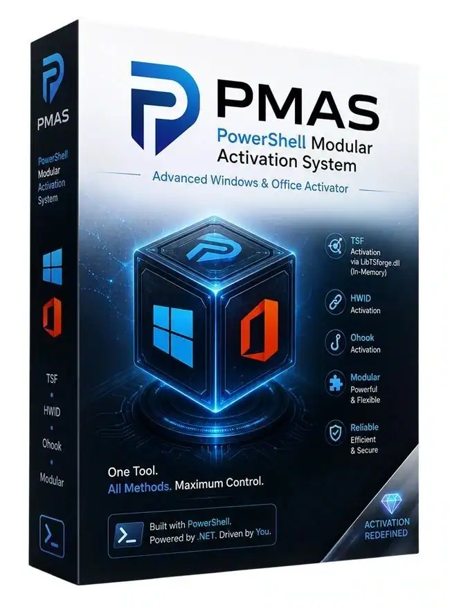 PMAS — PowerShell Multi Activation System 12 [En] скачать торрент