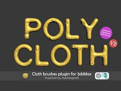 PolyDesign3D — PolyCloth 2.02 for 3ds Max 2016-2022 [En] скачать торрент