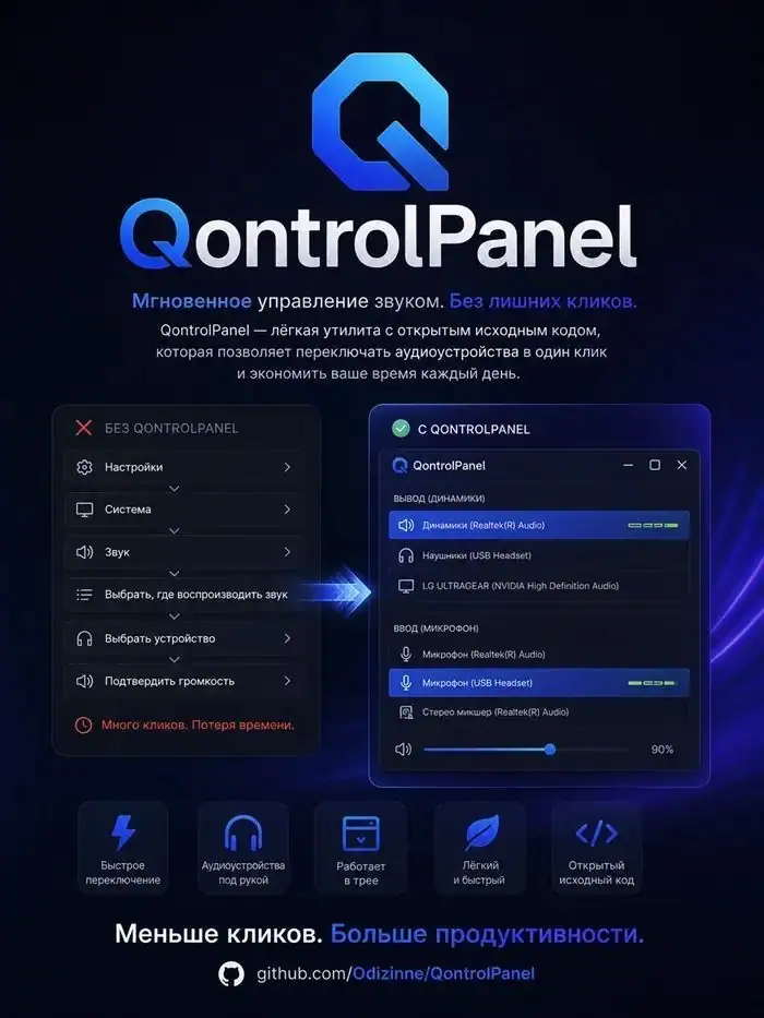 QontrolPanel 1.16.2 [Multi/Ru] скачать торрент