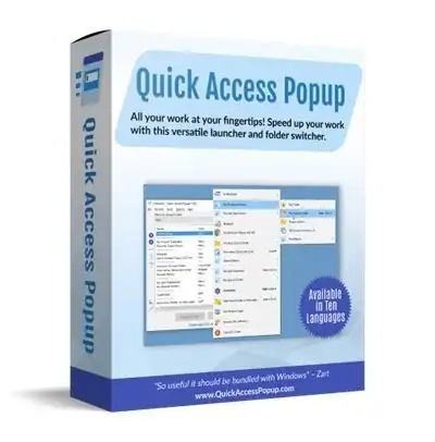 Quick Access Popup 12.3 + Portable [Multi/Ru] скачать торрент