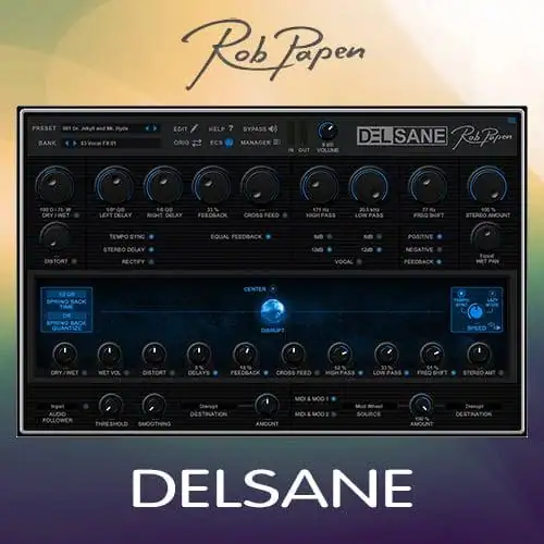 Rob Papen — DelSane 1.0.1a VST, VST3, AAX (x64) [En] скачать торрент