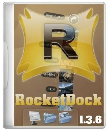 RocketDock 1.3.5 repack by Djaday (fake version 1.3.6) [Multi/Ru] скачать торрент