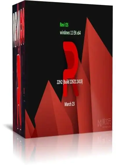 Сборка Windows 11 22H2 (Build 22621.1413) ReviOS [En] скачать торрент