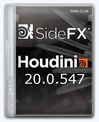 SideFX Houdini 20.0.547 [En] скачать торрент