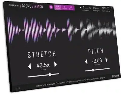 SottovoceDSP — SpeedShift Drone Stretch 2.0.1 VST 3, AAX (x64) [En] скачать торрент