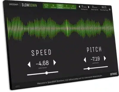 SottovoceDSP — SpeedShift Slowdown 2.0.1 VST 3, AAX (x64) [En] скачать торрент
