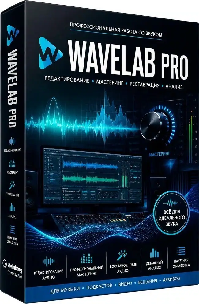 Steinberg — WaveLab 13 Pro 13.0.30 [Multi] скачать торрент
