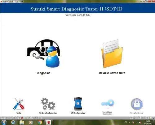 Suzuki SDT-II Diagnostic v2.28.01.30 скачать торрент