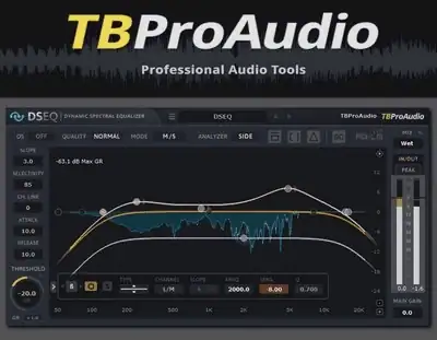 TBProAudio — DSEQ 2.2.1 VST, VST3, RTAS, AAX (x86/x64) [En] скачать торрент