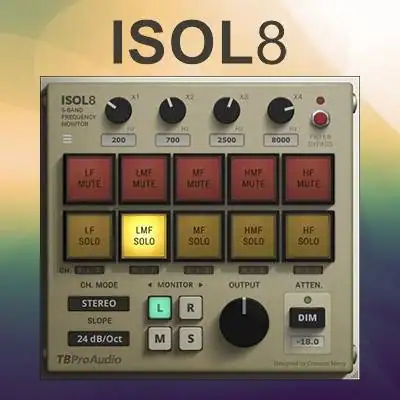 TBProAudio — ISOL8 2.4.0 VST, VST3, AAX [En] скачать торрент