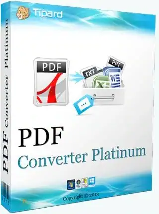 Tipard PDF Converter Platinum 3.3.12 RePack by вовава [Ru/En] скачать торрент