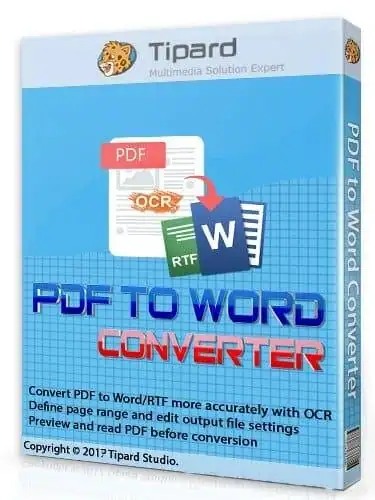 Tipard PDF to Word Converter 3.3.22 RePack (& Portable) by TryRooM [Multi/Ru] скачать торрент