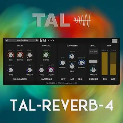 Togu Audio — TAL-Reverb-4 3.0.0 VST, VST 3 (x64) [En] скачать торрент