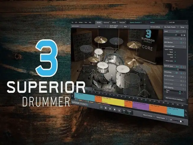 Toontrack — Superior Drummer 3 v3.2.3 STANDALONE, VSTi, VSTi3, x64 Update RePack by TEAM V.R [En] скачать торрент