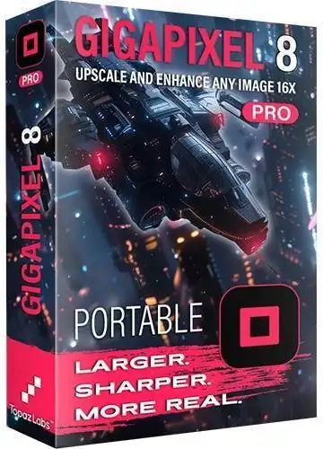 Topaz Gigapixel AI Pro 8.2.1 RC + models Portable by 7997 (x64) [EN] скачать торрент