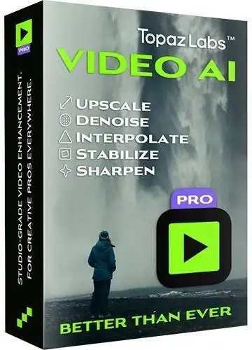 Topaz Video AI Pro 6.0.4 RC [En] скачать торрент