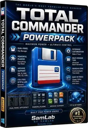 Total Commander 11.56 LitePack & PowerPack + Portable 2025.11 by SamLab [Multi/Ru] скачать торрент